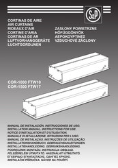 S&P COR-1500 FTW17 Manual De Instalación. Instrucciones De Uso