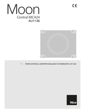Nice MC424 Instrucciones Y Advertencias Para La Instalación Y El Uso