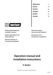 Vetus V-docker Manual De Manejo Y Instrucciones De Instalación