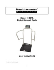 Health O Meter 1100KL Instrucciones De Uso