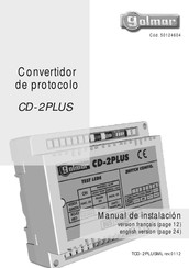 golmar CD-2PLUS Manual De Instalación