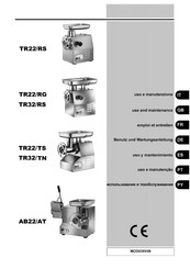 Fimar TR22/RG Uso Y Mantenimiento