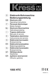 KRESS 1055 HTC Instrucciones De Servicio