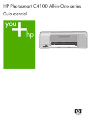 HP Photosmart C4100 All-in-One Serie Guía Esencial