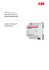 ABB Busch-ControlTouch 6136/APP-500 Manual Tecnico