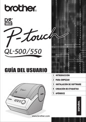 Brother P-touch GL-550 Guía Del Usario