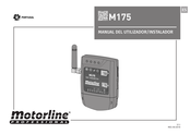 Motorline professional M175 Manual Del Utilizador/Instalador