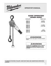 Milwaukee 9684-20 Manual Del Operador