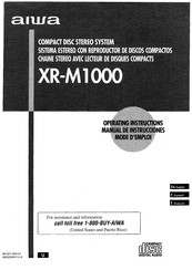 Aiwa XR-M1000 Manual De Instrucciones