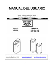 EcoWater ESD 2502 R30 Manual Del Usuario