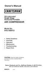 Craftsman 919.195413 Manual De Instrucciones