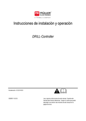 Muller Elektronik DRILL-Controller Instrucciones De Instalación Y  Operación