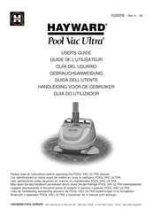 Hayward Pool Vac Ultra IS2025E Guia Del Usuario