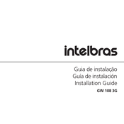 Intelbras GW 108 3G Guia De Instalacion