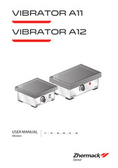 Zhermack VIBRATOR A12 Manual De Uso Y Mantenimiento