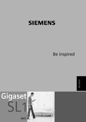 Siemens Gigaset SL1 Manual De Instrucciones