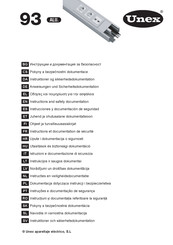 Unex 93 Instrucciones Y Documentación De Seguridad