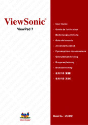 ViewSonic ViewPad 7 Guia Del Usuario