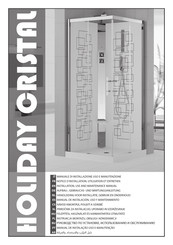 Novellini Holiday Cristal Manual De Instalación, Uso Y Mantenimiento