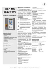 iVision HAD MS 400V Manual De Instrucciones