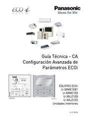 Panasonic EQUIPOS ECOi U-XXME1E8 Guia Tecnica