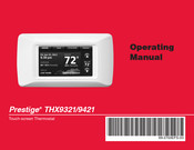 Honeywell Prestige THX9321 Manual De Instrucciones