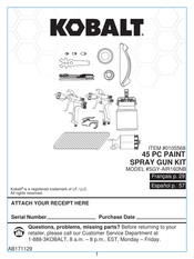 Kobalt SGY-AIR160NB Manual De Instrucciones