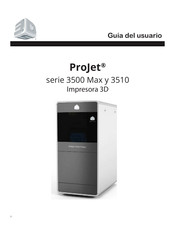 ProJet 3500 Max Serie Guia Del Usuario