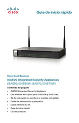 Cisco ISA570W Guia De Inicio Rapido