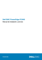 Dell EMC PowerEdge FC640 Manual De Instalación Y Servicio