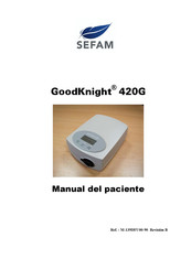 SEFAM GoodKnight 420G Manual Del Paciente