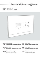 Busch-Jaeger ABB-SAS-Wx.1c Guía Rápida