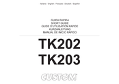 Custom TK202 Manual De Inicio Rápido