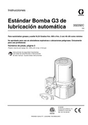 Graco G3-G-ACNC-4LFA00-LD000000 Manual Del Usuario