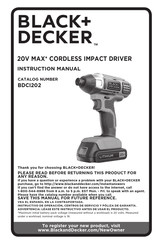 Black+Decker BDCI202 Manual De Instrucciones