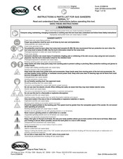 SIOUX SAS10A324 Instrucciones Y Lista De Partes Ilustradas