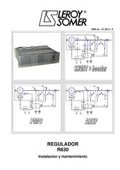 Leroy-Somer R630 Serie Instalación Y Mantenimiento