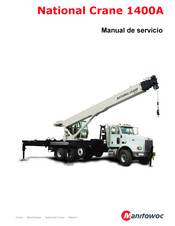 Manitowoc National Crane 1400A Serie Manual De Servicio