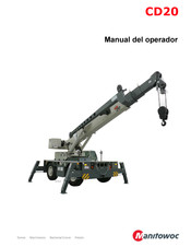 Manitowoc CD20 Manual Del Operador