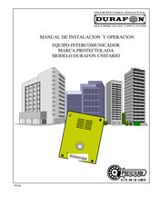 Protectolada Durafon Unitario Manual De Instalación Y Operación