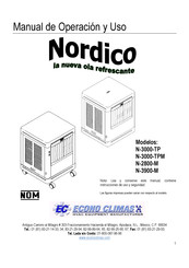 Nordico N-3000-TP Manual De Operación Y Uso