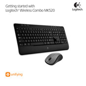 Logitech Combo MK520 Manual Del Usuario