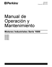 Perkins 1600 Serie Manual De Operación Y Mantenimiento