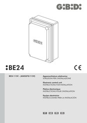 GiBiDi AS05870/115V Instrucciones Para La Instalación