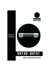 K.F.T. UNIVERS U4150 Manual Rápido Del Usuario