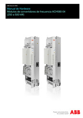 ABB ACH580-04 Manual De Hardware