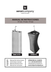 IMPORTcompany FF500 Manual De Instrucciones