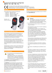 Balluff BSP K Serie Manual De Instrucciones