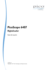 pico Technology PicoScope 6407 Guia Del Usuario