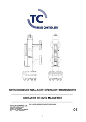 TC FLUID CONTROL ANSI 600 Instrucciones De Instalación / Operación / Mantenimiento